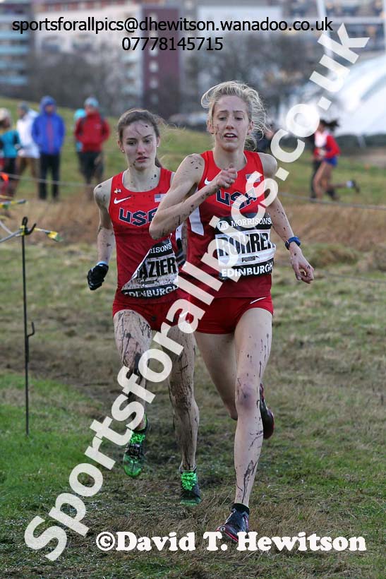 Junior womens 4k, Morrisons Great Edinburgh Cross Country. Photo: David T. Hewitson/Sports for All Pics